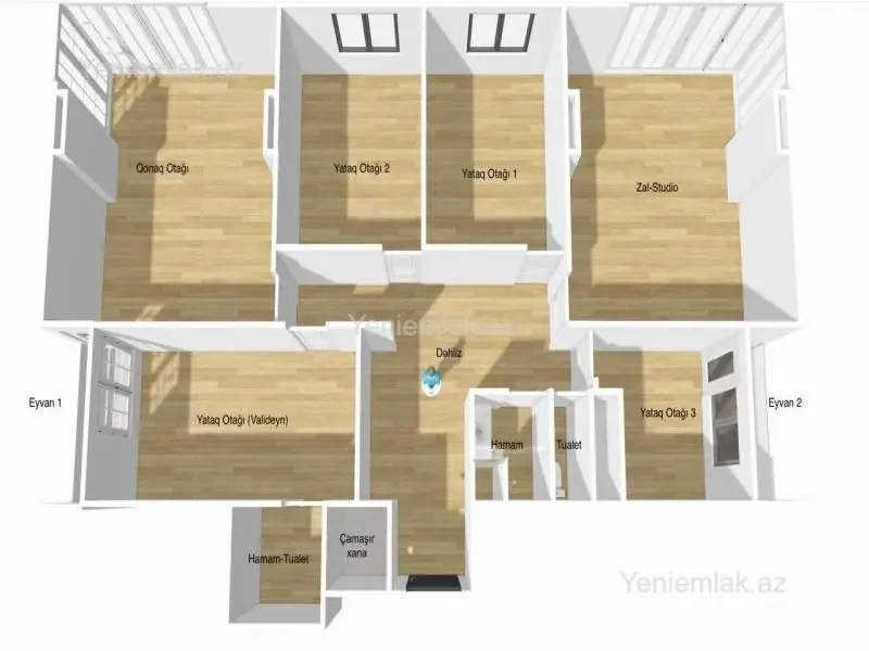 479 000 AZN - 6 otaqlı mənzil Satılır, Yasamal qəs., Yasamal, Bakı