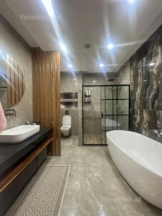 2 200 AZN - 3 otaqlı mənzil Kirayə (aylıq), Nəsimi, Bakı