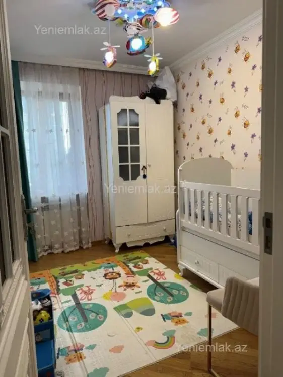 220 000 AZN - 3 otaqlı mənzil Satılır, 4-cü mikrorayon, Nəsimi, Bakı