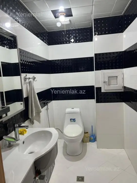 1 250 AZN - 4 otaqlı mənzil Kirayə (aylıq), Ağ şəhər, Xətai, Bakı