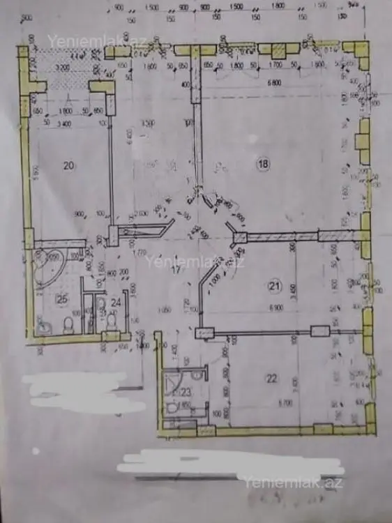 825 000 AZN - 4 otaqlı mənzil Satılır, Yasamal qəs., Nizami, Bakı