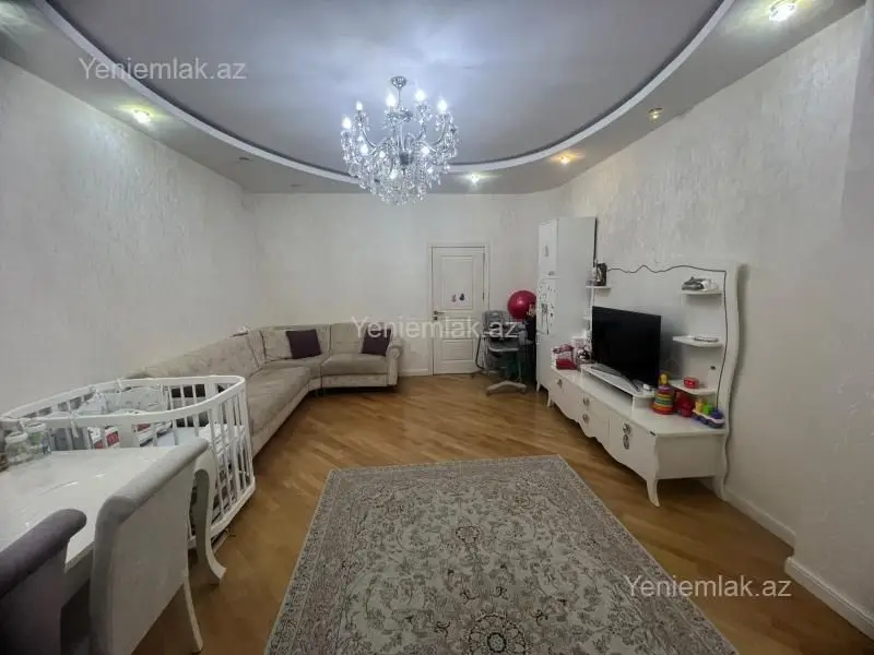 1 100 AZN - 3 otaqlı mənzil Kirayə (aylıq), Nərimanov, Bakı