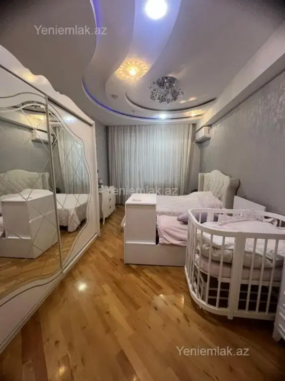 1 100 AZN - 3 otaqlı mənzil Kirayə (aylıq), Nərimanov, Bakı
