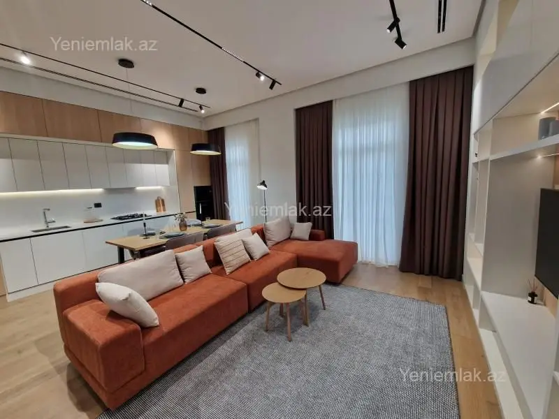 3 500 AZN - 2 otaqlı mənzil Kirayə (aylıq), Ağ şəhər, Xətai, Bakı
