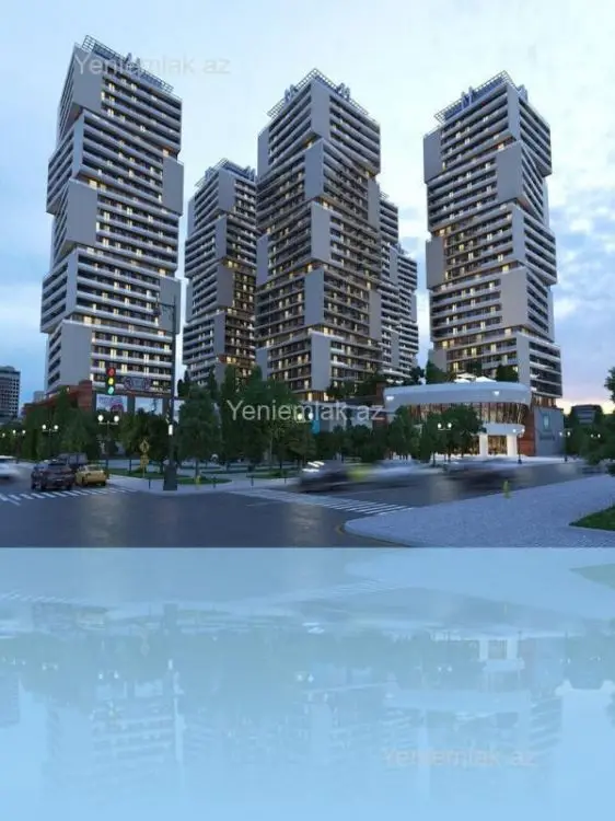 359 000 AZN - 3 otaqlı mənzil Satılır, Nəsimi, Bakı