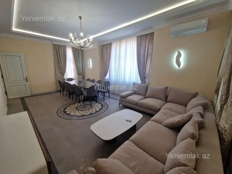 4 000 AZN - 6 otaqlı mənzil Kirayə (aylıq), Badamdar qəs., Səbail, Bakı