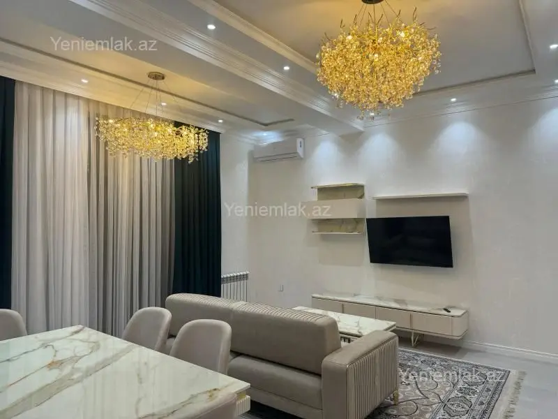 1 500 AZN - 3 otaqlı mənzil Kirayə (aylıq), Nəsimi, Bakı