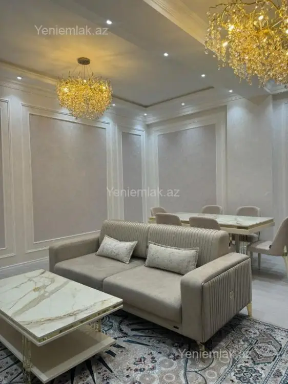 1 500 AZN - 3 otaqlı mənzil Kirayə (aylıq), Nəsimi, Bakı