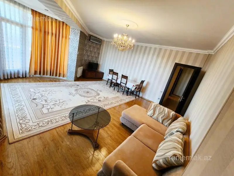 1 600 AZN - 3 otaqlı mənzil Kirayə (aylıq), Nəsimi, Bakı