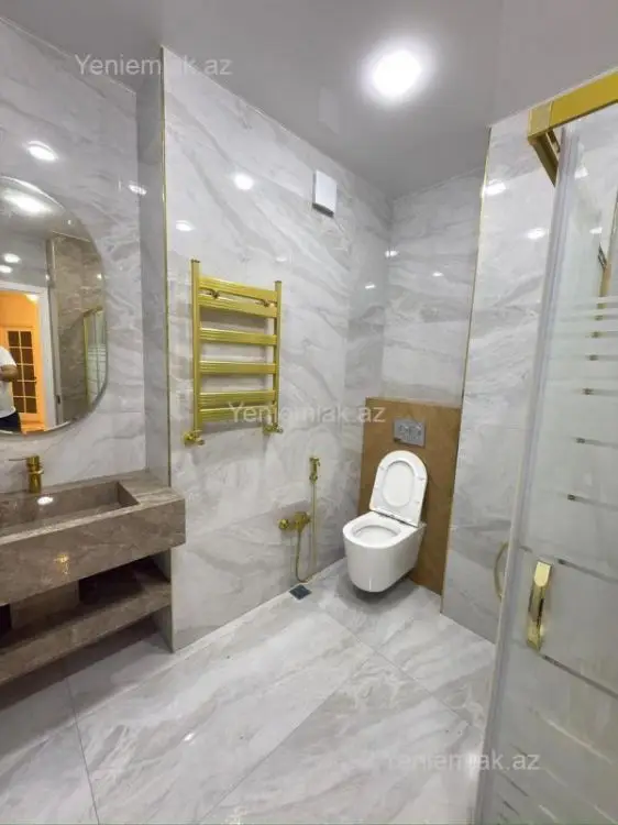 1 600 AZN - 3 otaqlı mənzil Kirayə (aylıq), Nəsimi, Bakı