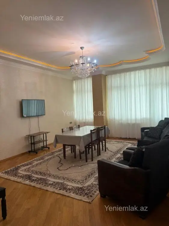 1 300 AZN - 4 otaqlı mənzil Kirayə (aylıq), Nəsimi, Bakı