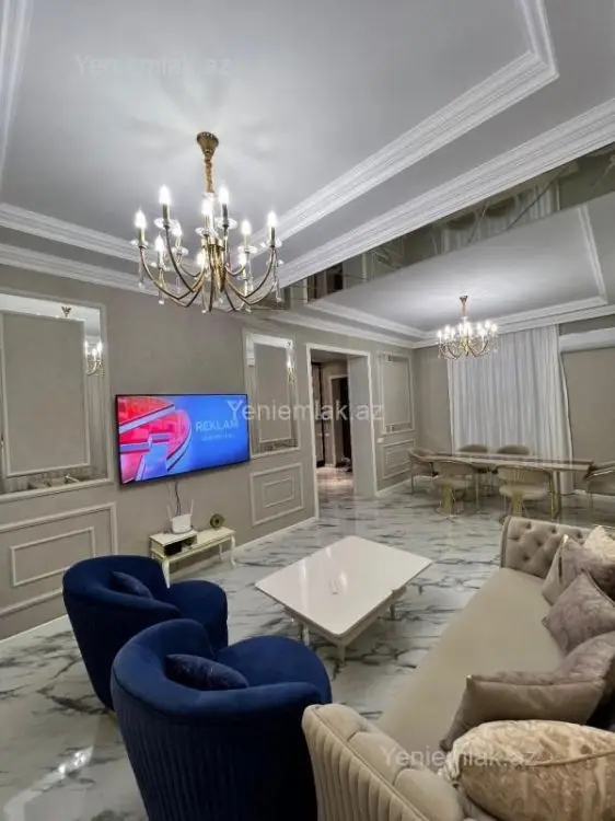 555 000 AZN - 6 otaqlı mənzil Satılır, Badamdar qəs., Səbail, Bakı
