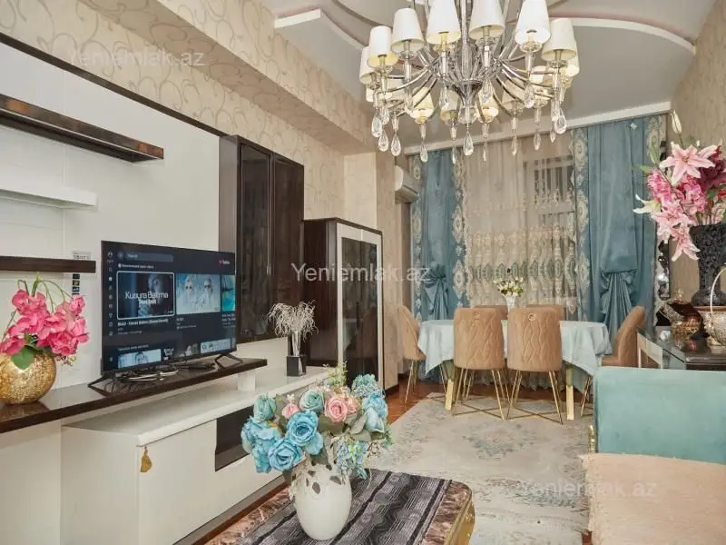 1 200 AZN - 3 otaqlı mənzil Kirayə (aylıq), Ağ şəhər, Xətai, Bakı