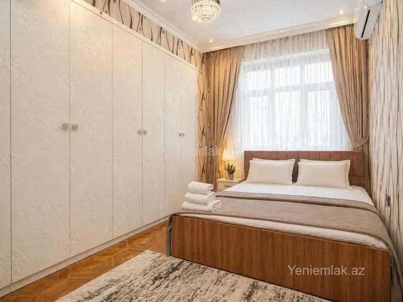 1 200 AZN - 3 otaqlı mənzil Kirayə (aylıq), Ağ şəhər, Xətai, Bakı