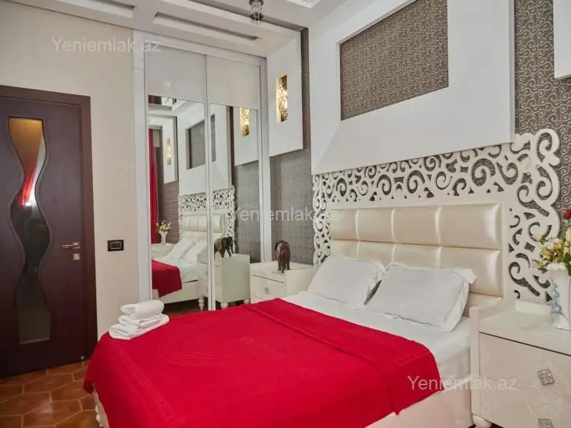 1 200 AZN - 3 otaqlı mənzil Kirayə (aylıq), Ağ şəhər, Xətai, Bakı