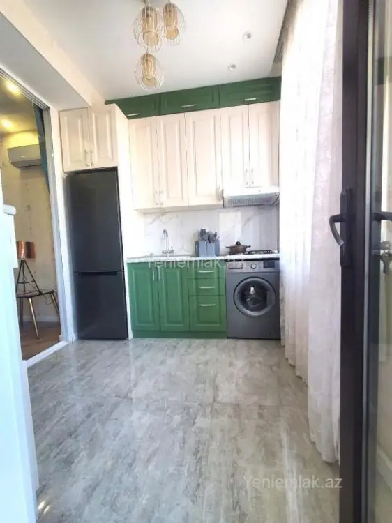 1 000 AZN - 2 otaqlı mənzil Kirayə (aylıq), Badamdar qəs., Səbail, Bakı