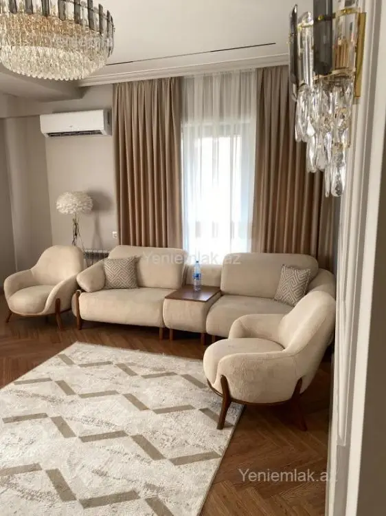 2 350 AZN - 3 otaqlı mənzil Kirayə (aylıq), Ağ şəhər, Xətai, Bakı