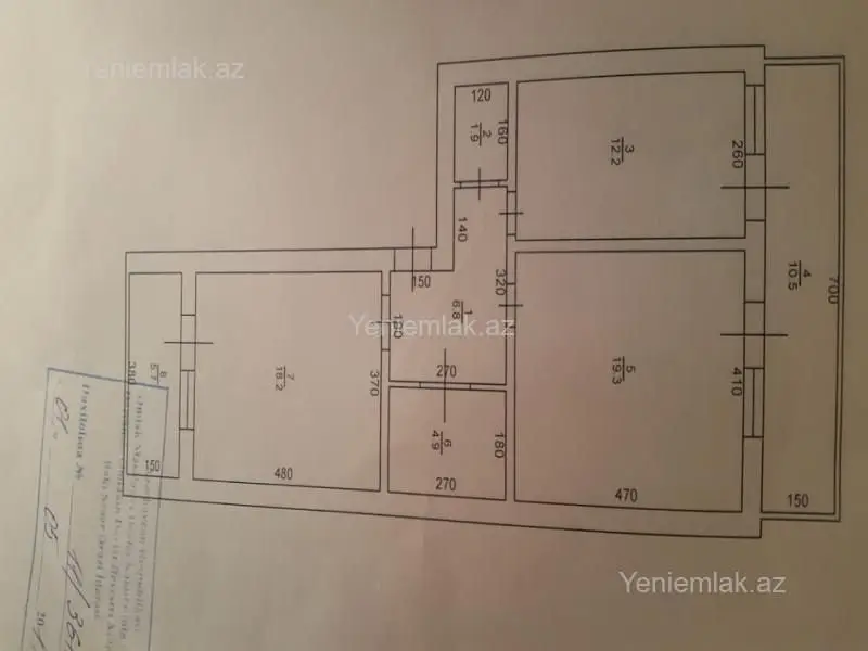 200 000 AZN - 2 otaqlı mənzil Satılır, Bayıl qəs., Səbail, Bakı