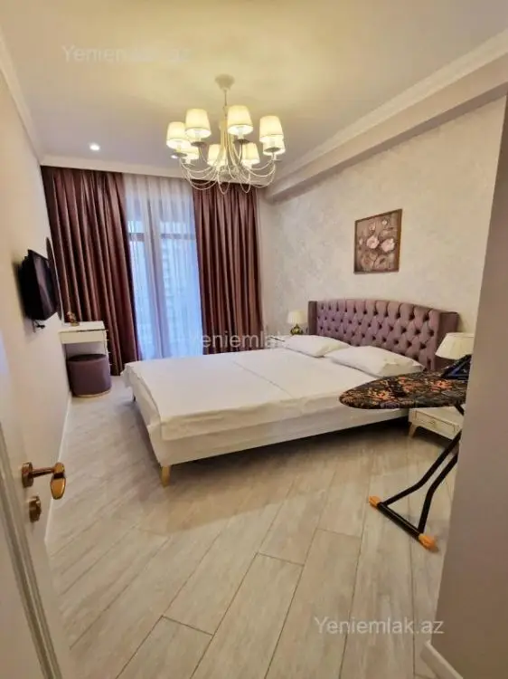 1 200 AZN - 2 otaqlı mənzil Kirayə (aylıq), Nərimanov, Bakı