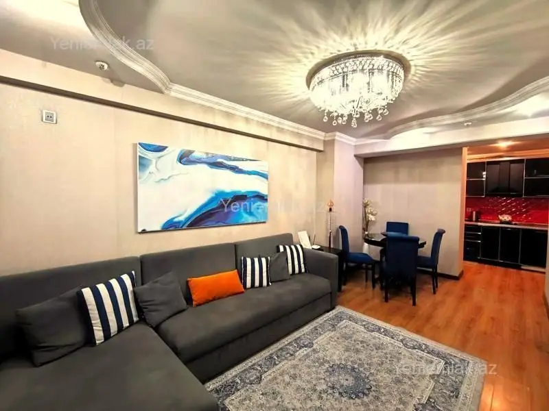 1 000 AZN - 3 otaqlı mənzil Kirayə (aylıq), Montin qəs., Nərimanov, Bakı