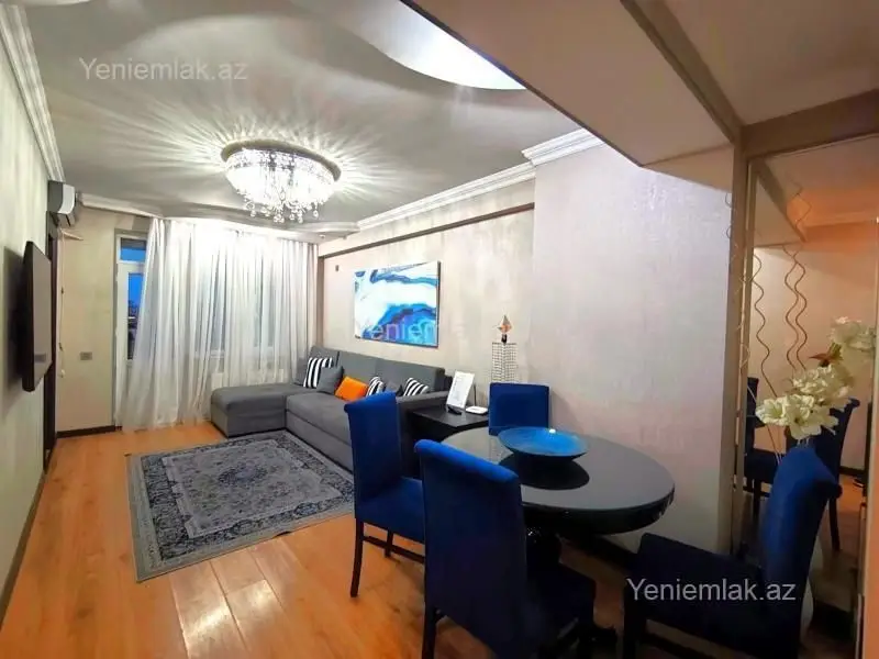 1 000 AZN - 3 otaqlı mənzil Kirayə (aylıq), Montin qəs., Nərimanov, Bakı