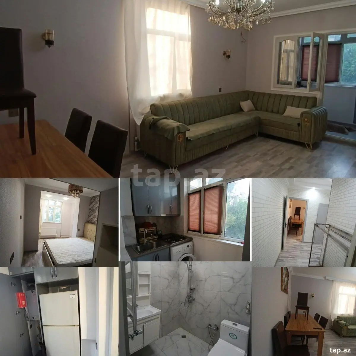 350 AZN - 2 otaqlı mənzil Kirayə (aylıq), Sumqayıt
