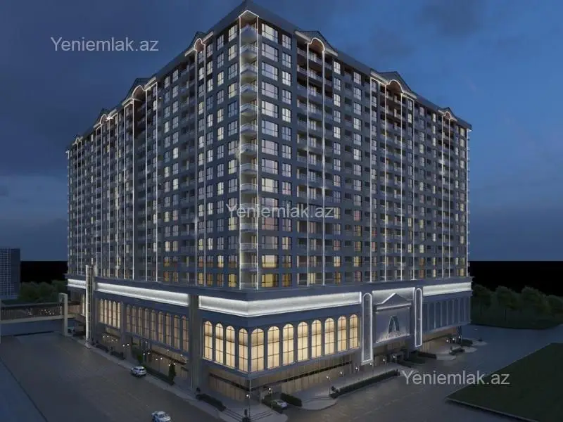 1 200 AZN - 3 otaqlı mənzil Kirayə (aylıq), Ağ şəhər, Xətai, Bakı