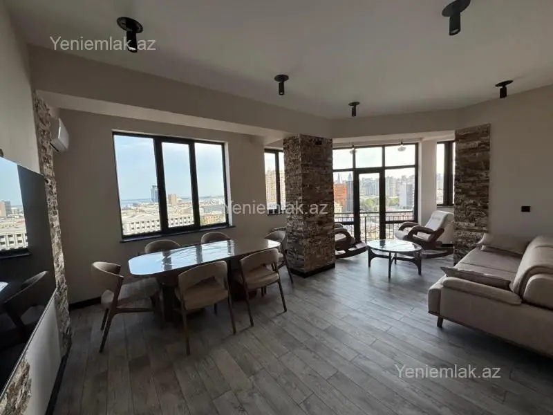 2 200 AZN - 3 otaqlı mənzil Kirayə (aylıq), Nəsimi, Bakı