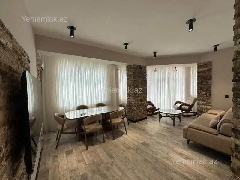 2 200 AZN - 3 otaqlı mənzil Kirayə (aylıq), Nəsimi, Bakı