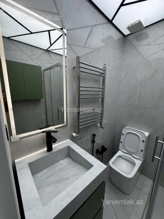 1 100 AZN - 2 otaqlı mənzil Kirayə (aylıq), Nəsimi, Bakı