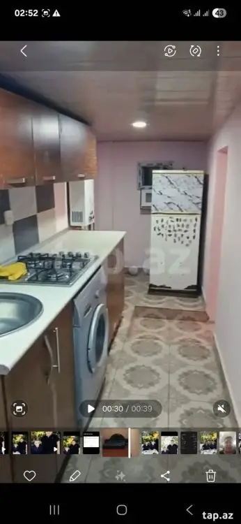 300 AZN - 2 otaqlı mənzil Kirayə (aylıq), Lökbatan qəs., Qaradağ, Bakı