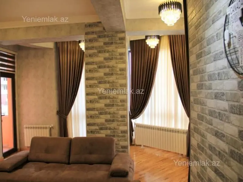 1 500 AZN - 3 otaqlı mənzil Kirayə (aylıq), Nəsimi, Bakı