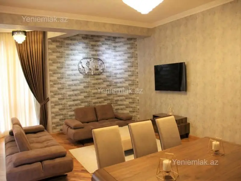 1 500 AZN - 3 otaqlı mənzil Kirayə (aylıq), Nəsimi, Bakı