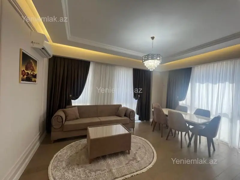 1 500 AZN - 3 otaqlı mənzil Kirayə (aylıq), Nərimanov, Bakı