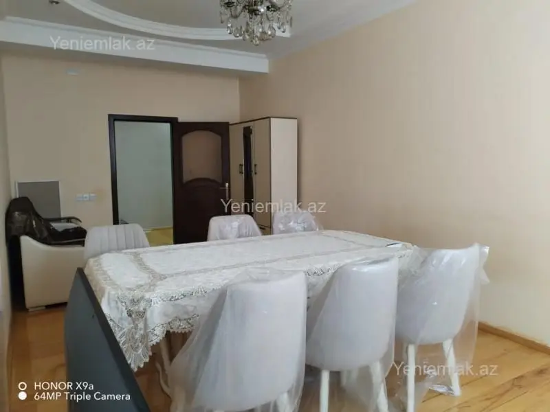 1 200 AZN - 3 otaqlı mənzil Kirayə (aylıq), Nəsimi, Bakı