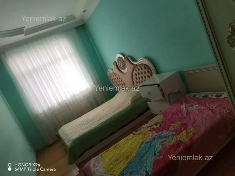 1 200 AZN - 3 otaqlı mənzil Kirayə (aylıq), Nəsimi, Bakı