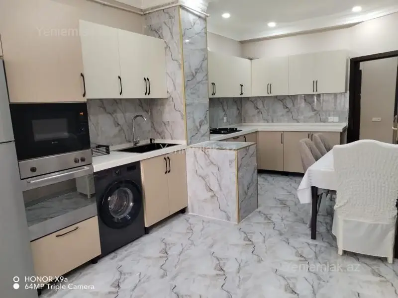 1 200 AZN - 3 otaqlı mənzil Kirayə (aylıq), Nəsimi, Bakı