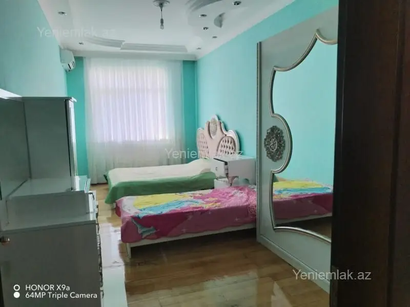 1 200 AZN - 3 otaqlı mənzil Kirayə (aylıq), Nəsimi, Bakı