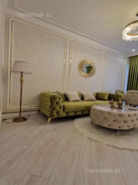 1 200 AZN - 2 otaqlı mənzil Kirayə (aylıq), Nəsimi, Bakı