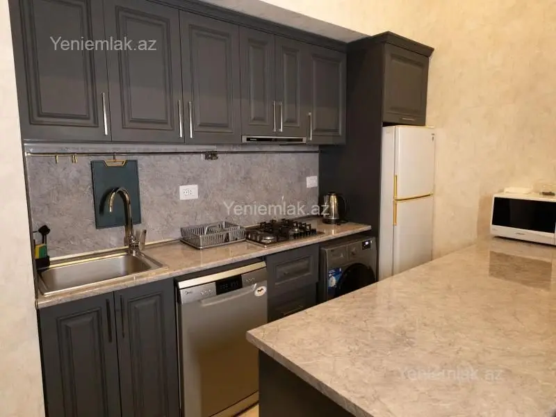 1 200 AZN - 2 otaqlı mənzil Kirayə (aylıq), Nizami, Bakı