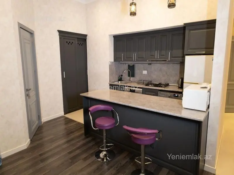 1 200 AZN - 2 otaqlı mənzil Kirayə (aylıq), Nizami, Bakı