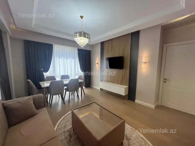 1 500 AZN - 3 otaqlı mənzil Kirayə (aylıq), Nərimanov, Bakı