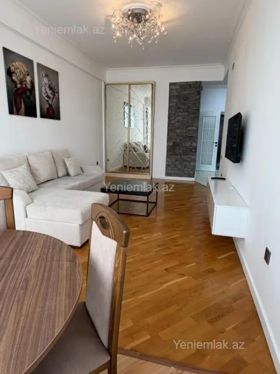 1 100 AZN - 2 otaqlı mənzil Kirayə (aylıq), Nərimanov, Bakı