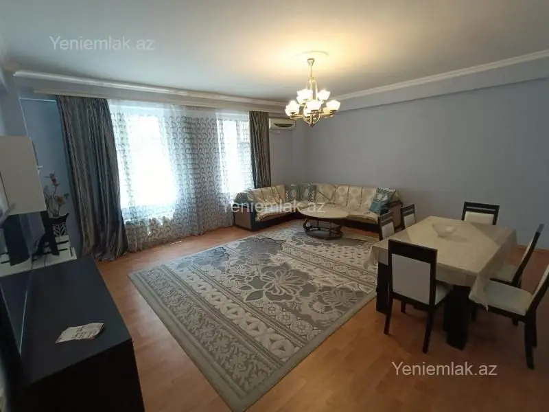 1 000 AZN - 3 otaqlı mənzil Kirayə (aylıq), Ağ şəhər, Xətai, Bakı