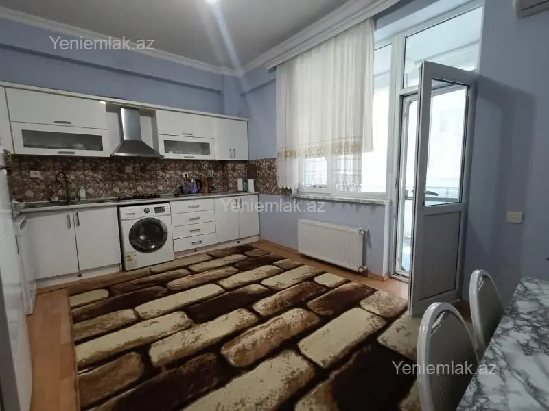 1 000 AZN - 3 otaqlı mənzil Kirayə (aylıq), Ağ şəhər, Xətai, Bakı