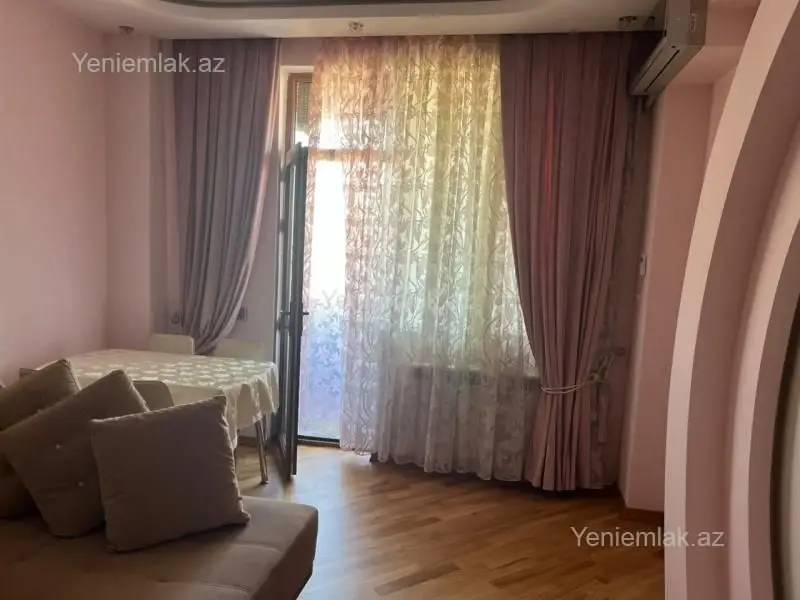 1 000 AZN - 2 otaqlı mənzil Kirayə (aylıq), Nərimanov, Bakı