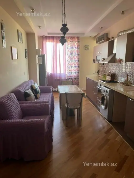 1 000 AZN - 2 otaqlı mənzil Kirayə (aylıq), Nərimanov, Bakı