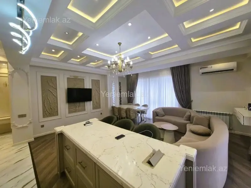 2 500 AZN - 4 otaqlı mənzil Kirayə (aylıq), Ağ şəhər, Xətai, Bakı