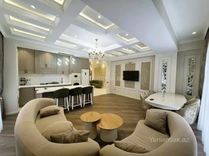 2 500 AZN - 4 otaqlı mənzil Kirayə (aylıq), Ağ şəhər, Xətai, Bakı