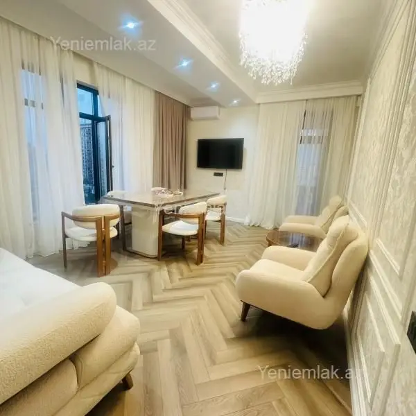 1 300 AZN - 3 otaqlı mənzil Kirayə (aylıq), Nəsimi, Bakı